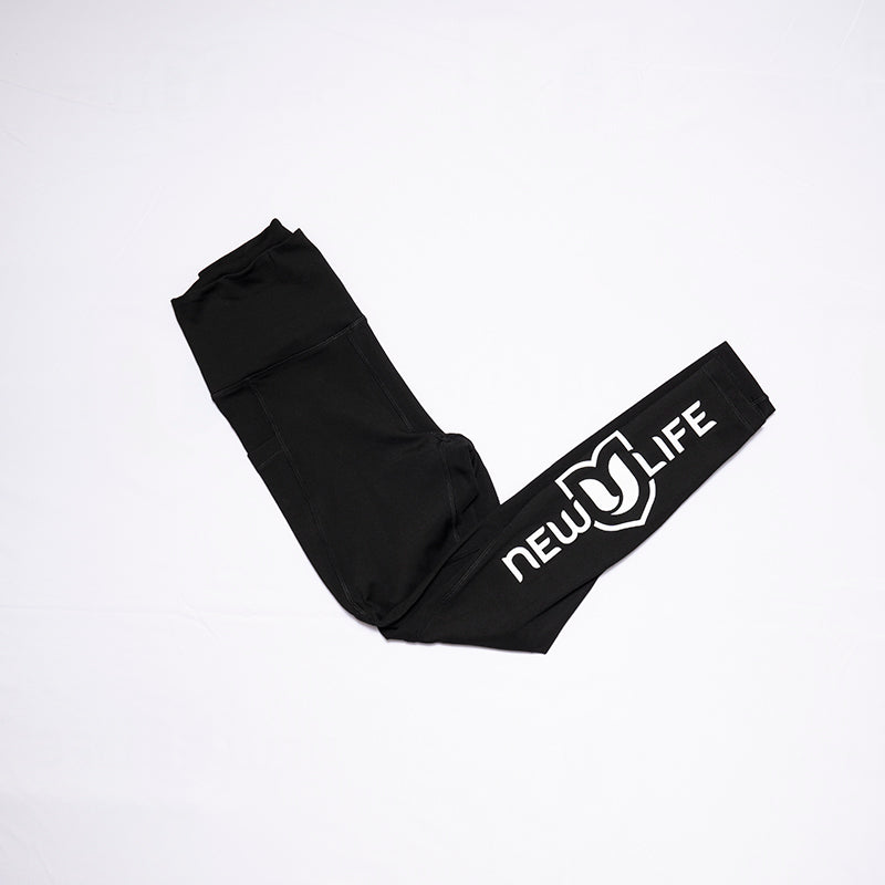 New U Life 徽标打底裤