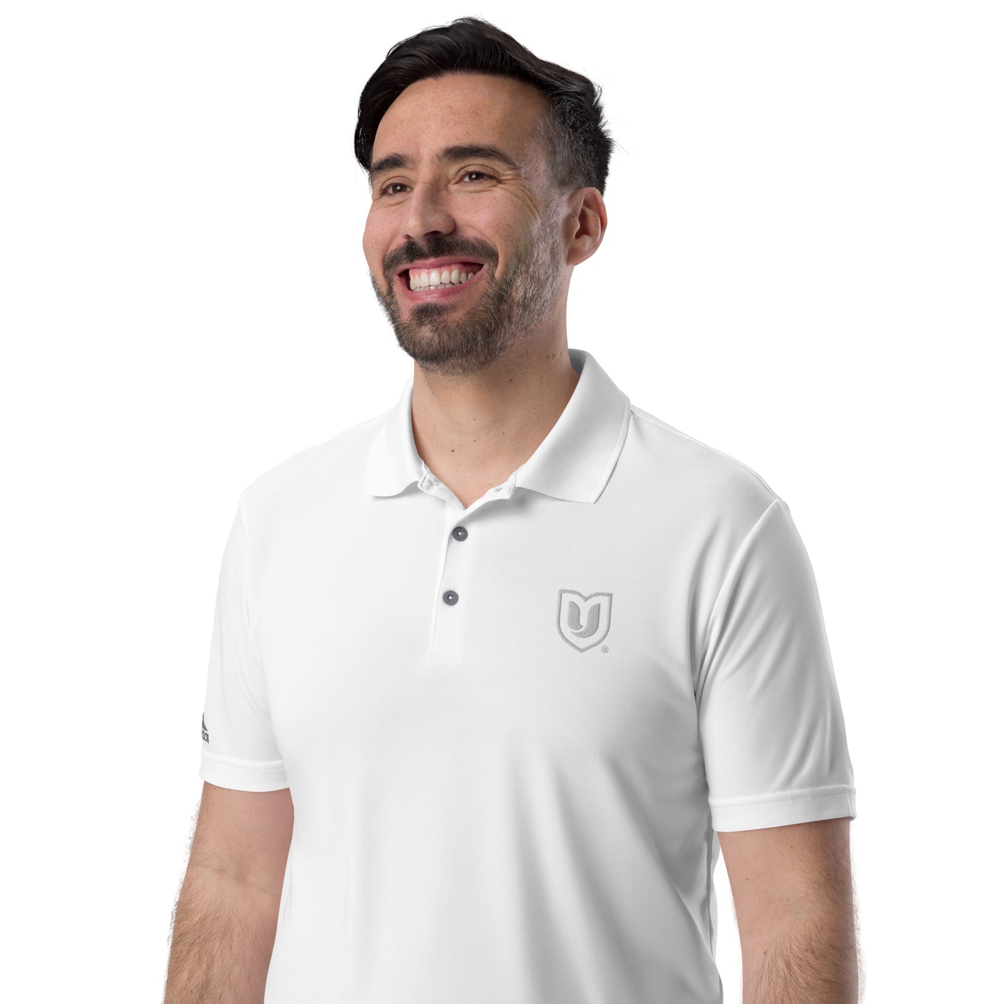 "U" adidas performance polo shirt