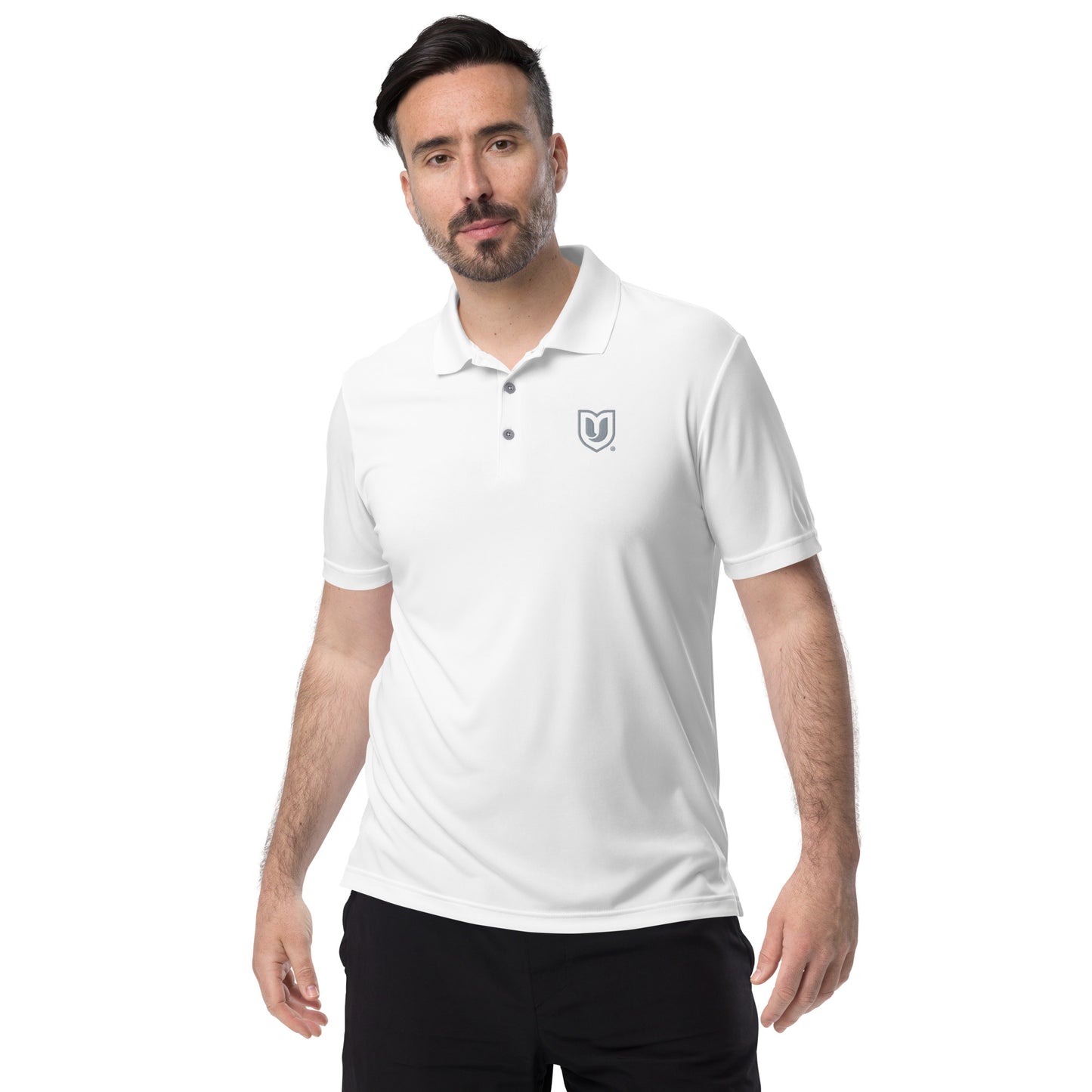 "U" adidas performance polo shirt