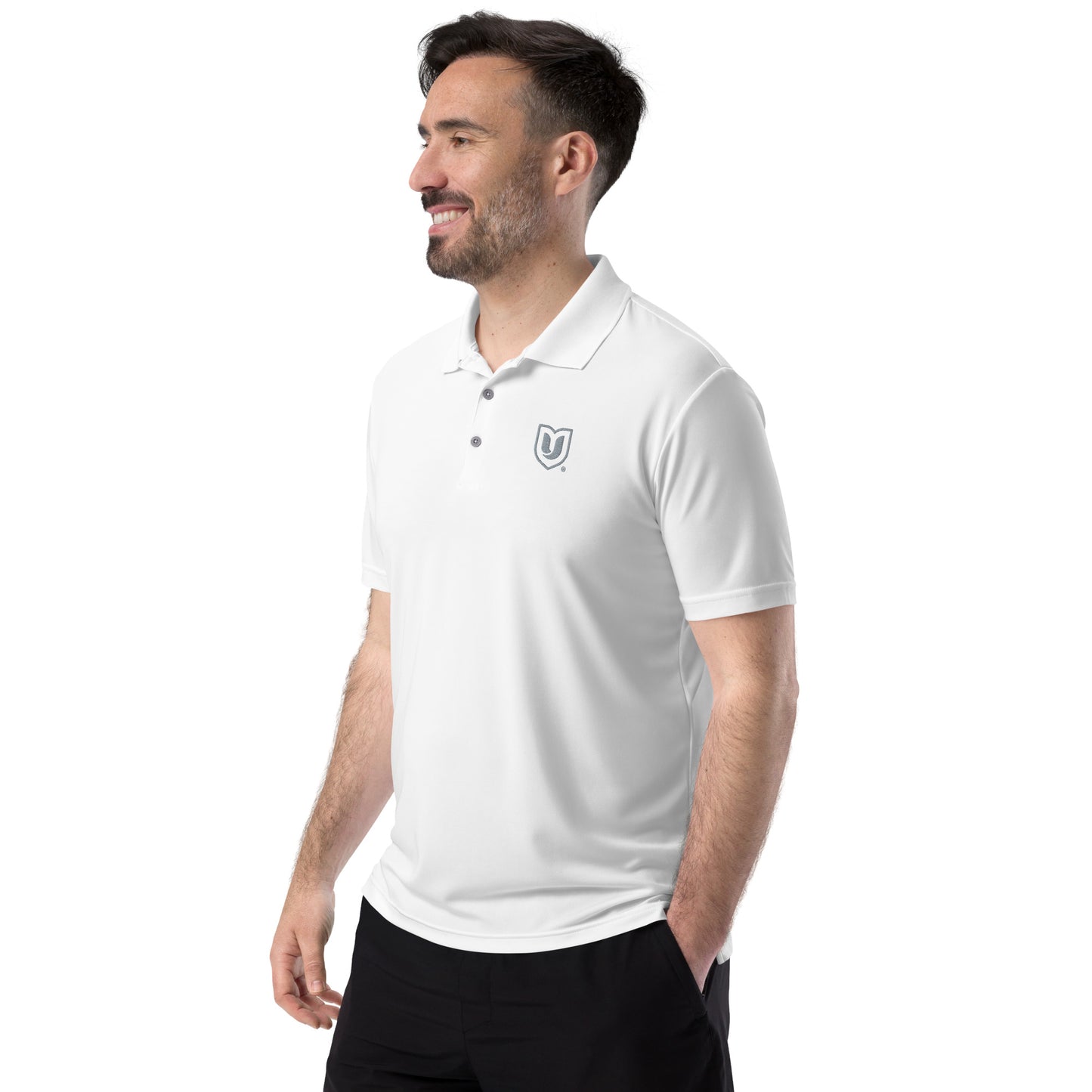 "U" adidas performance polo shirt