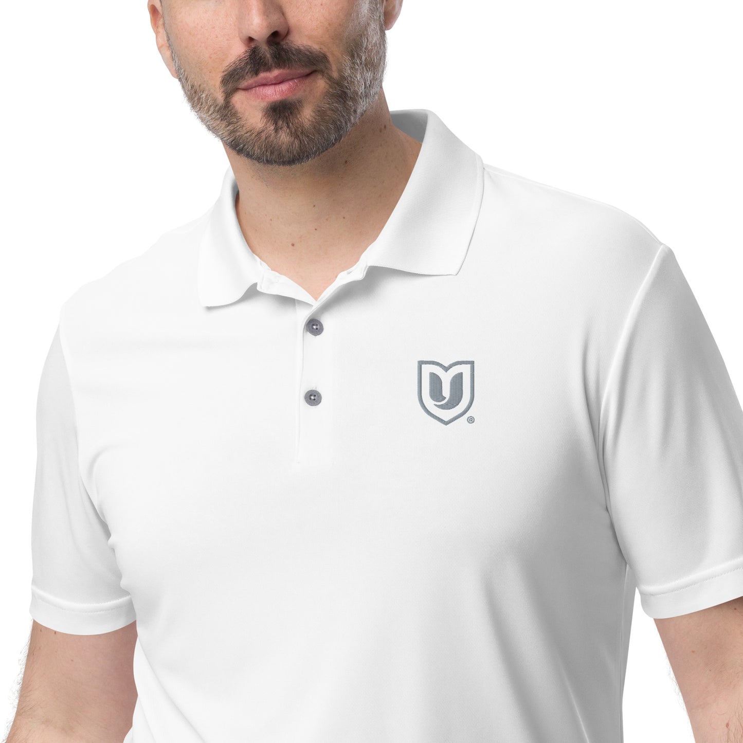 "U" adidas performance polo shirt