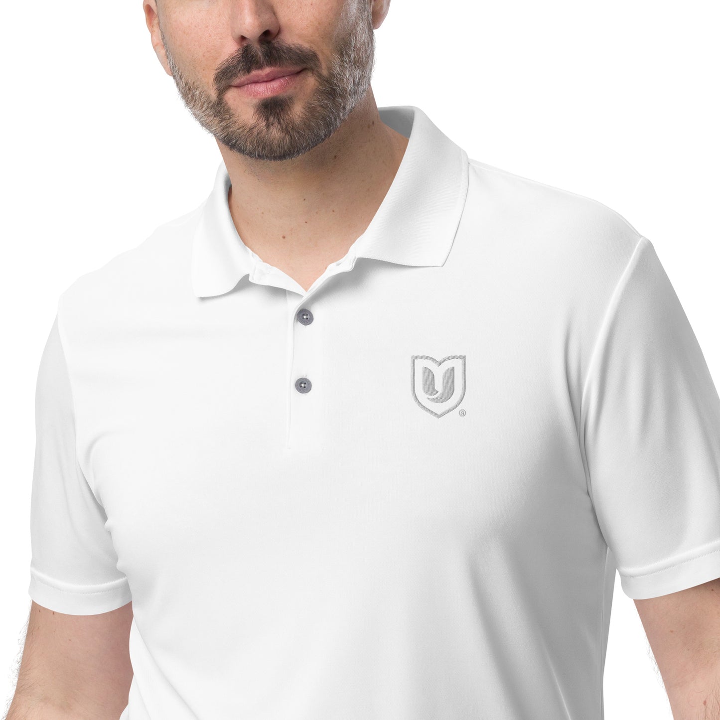 "U" adidas performance polo shirt