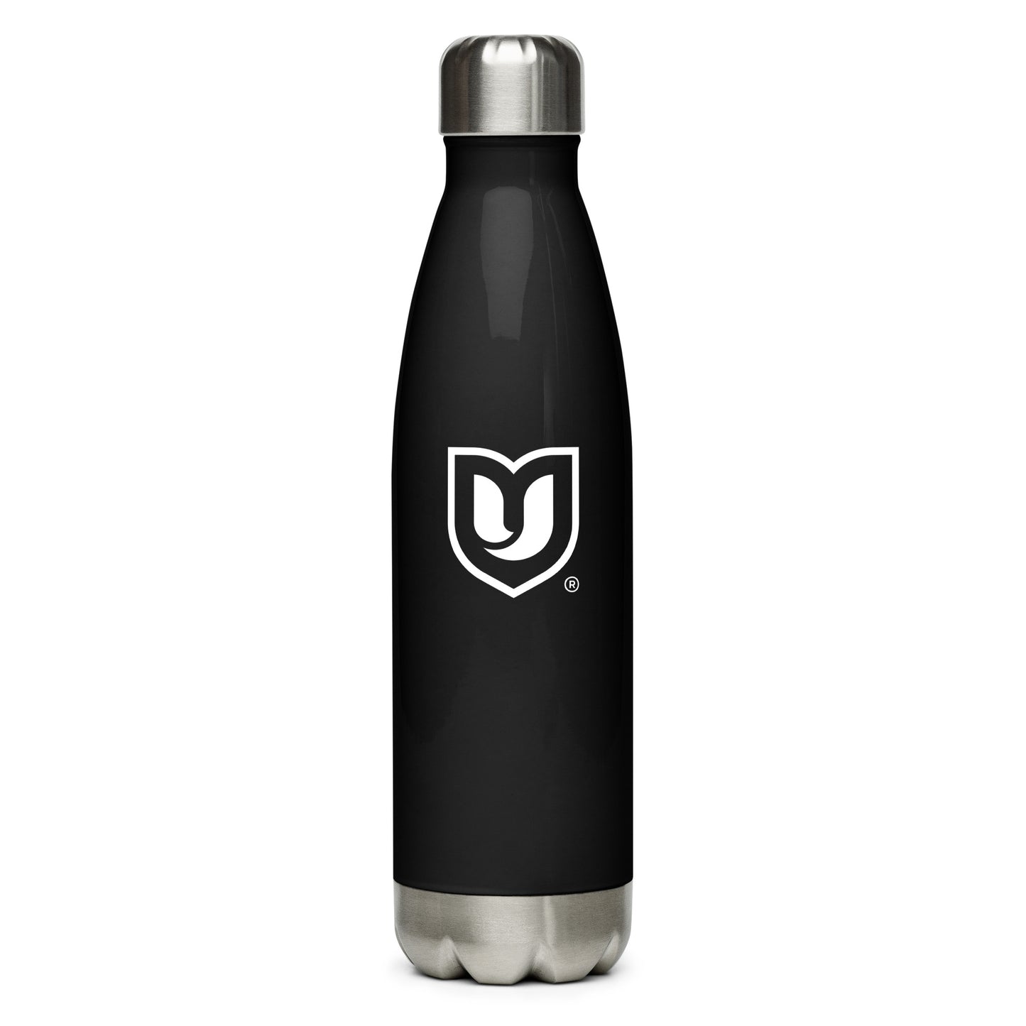 "U"Stainless steel water bottle
