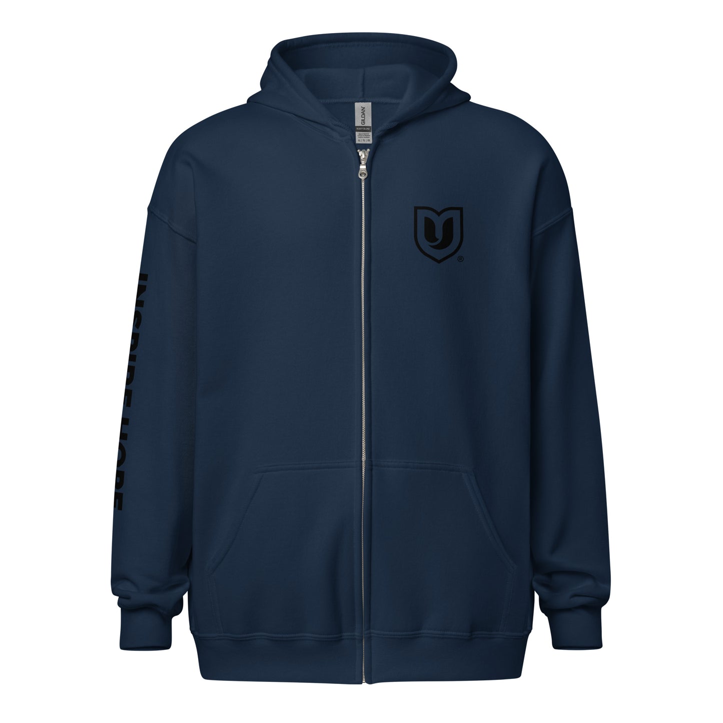 Unisex heavy blend zip hoodie