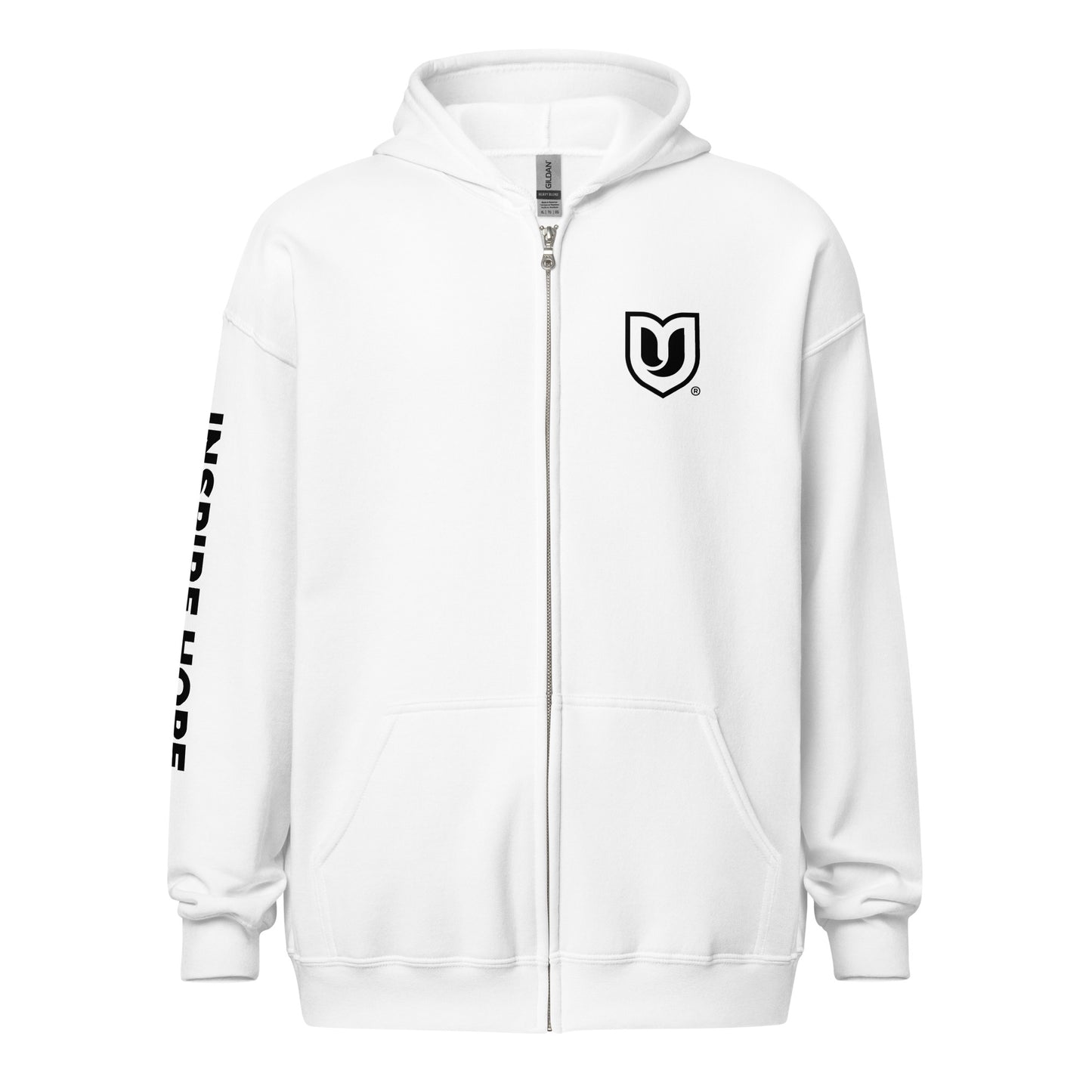 Unisex heavy blend zip hoodie