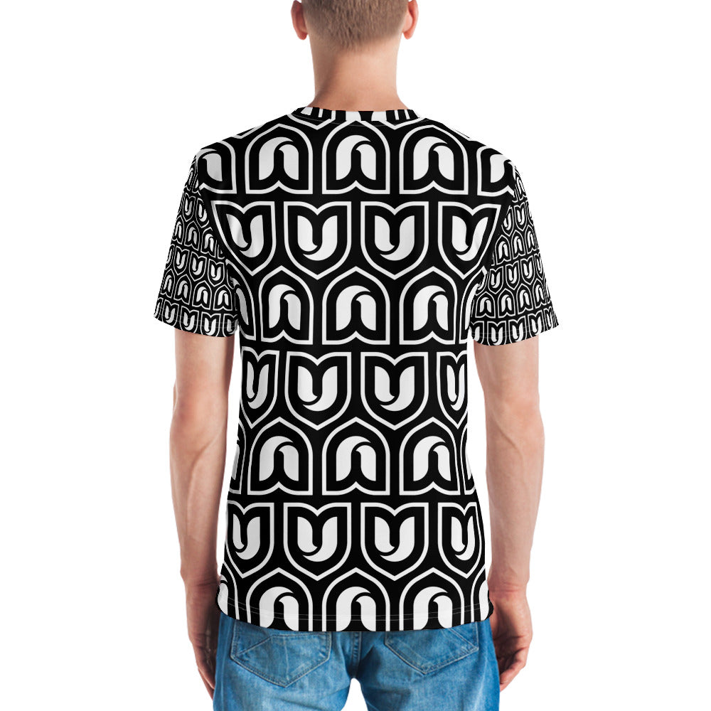 Shield Pattern Full Print Men's t-shirt