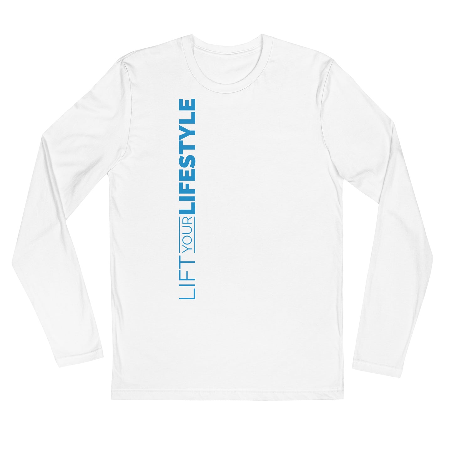 Lift Your Lifestyle Long Sleeve Fitted Crew