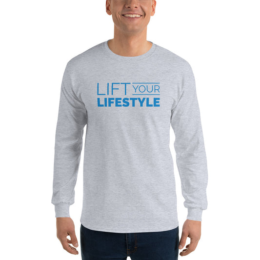 Men’s "Lift Your Lifestyle" Long Sleeve Shirt