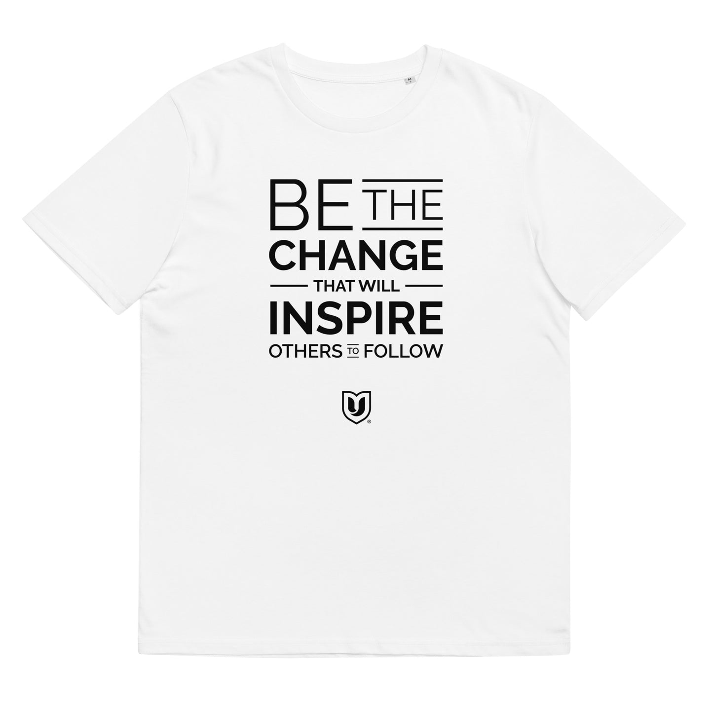 Be The Change Unisex organic cotton t-shirt