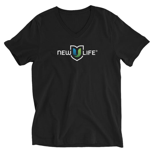 New U Life Unisex Short Sleeve V-Neck T-Shirt